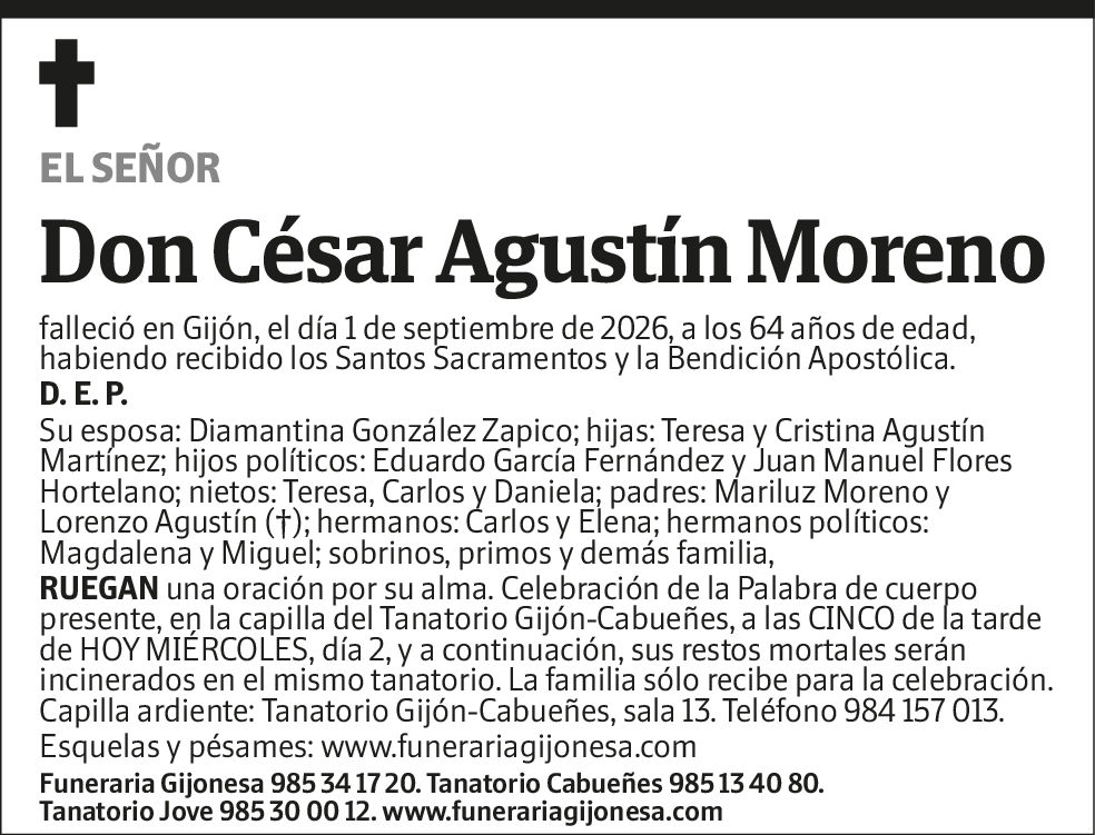 Cesar Agustín Moreno
