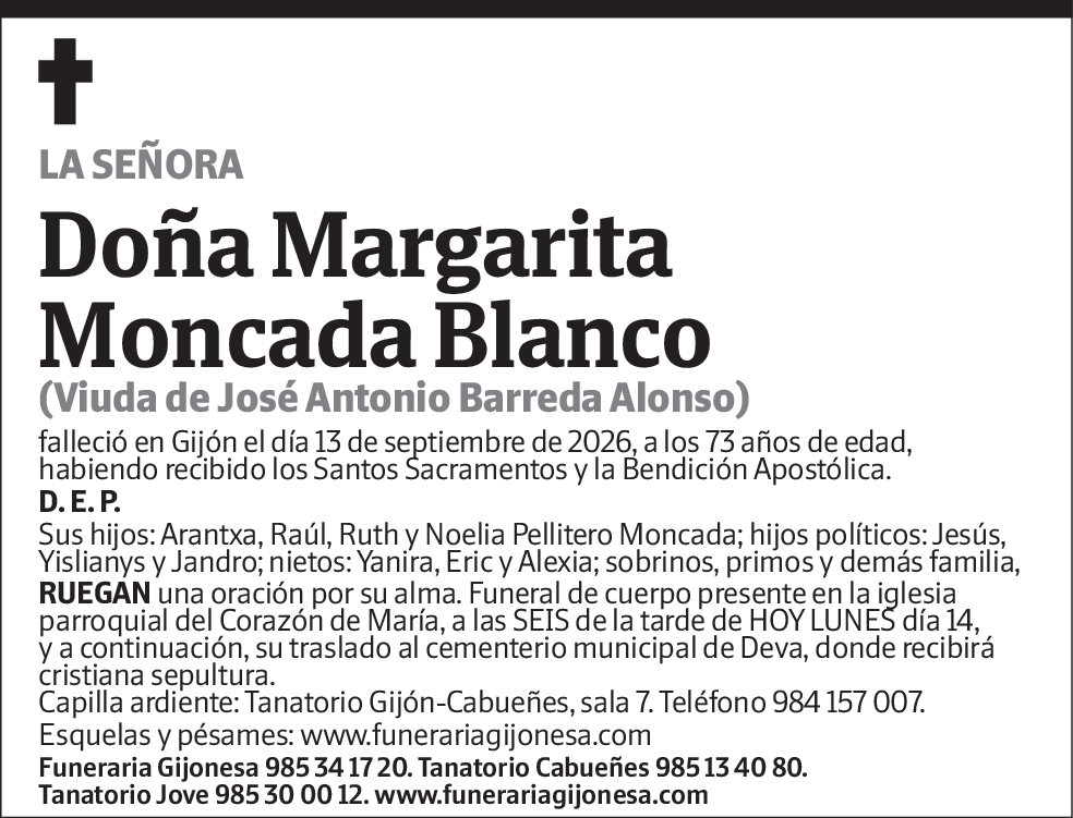 Margarita Moncada Blanco