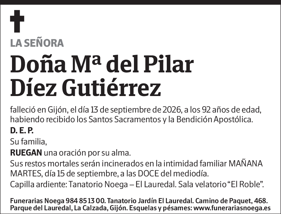 Mª del Pilar Díez Gutiérrez