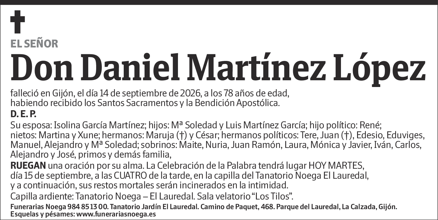 Daniel Martínez López