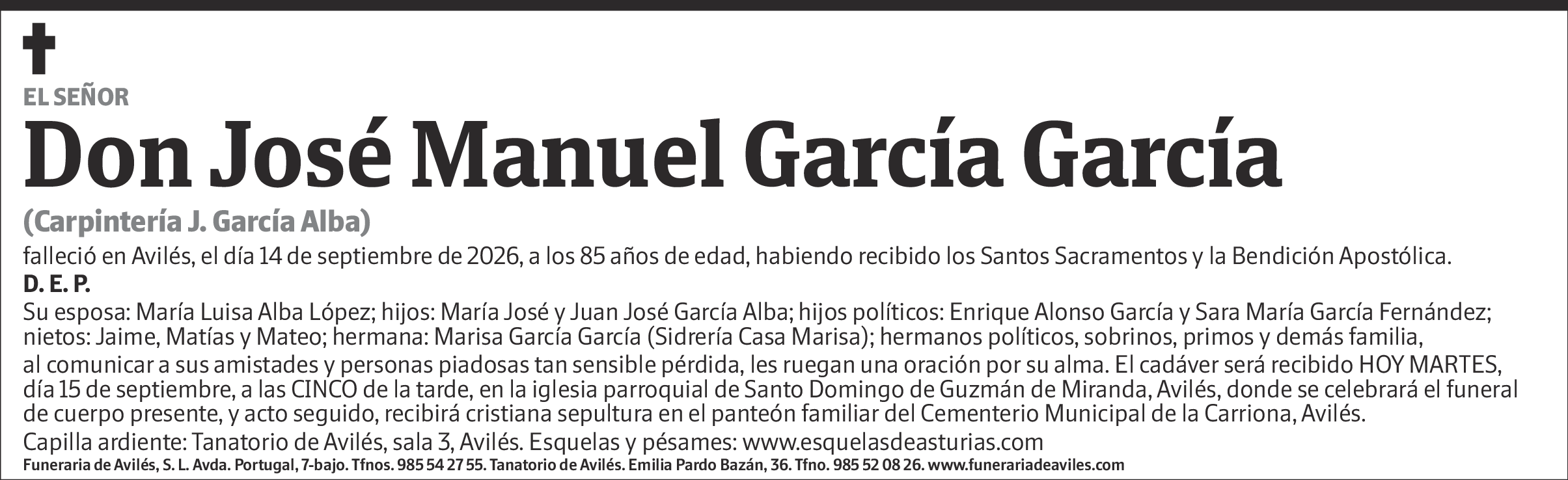 José Manuel García García