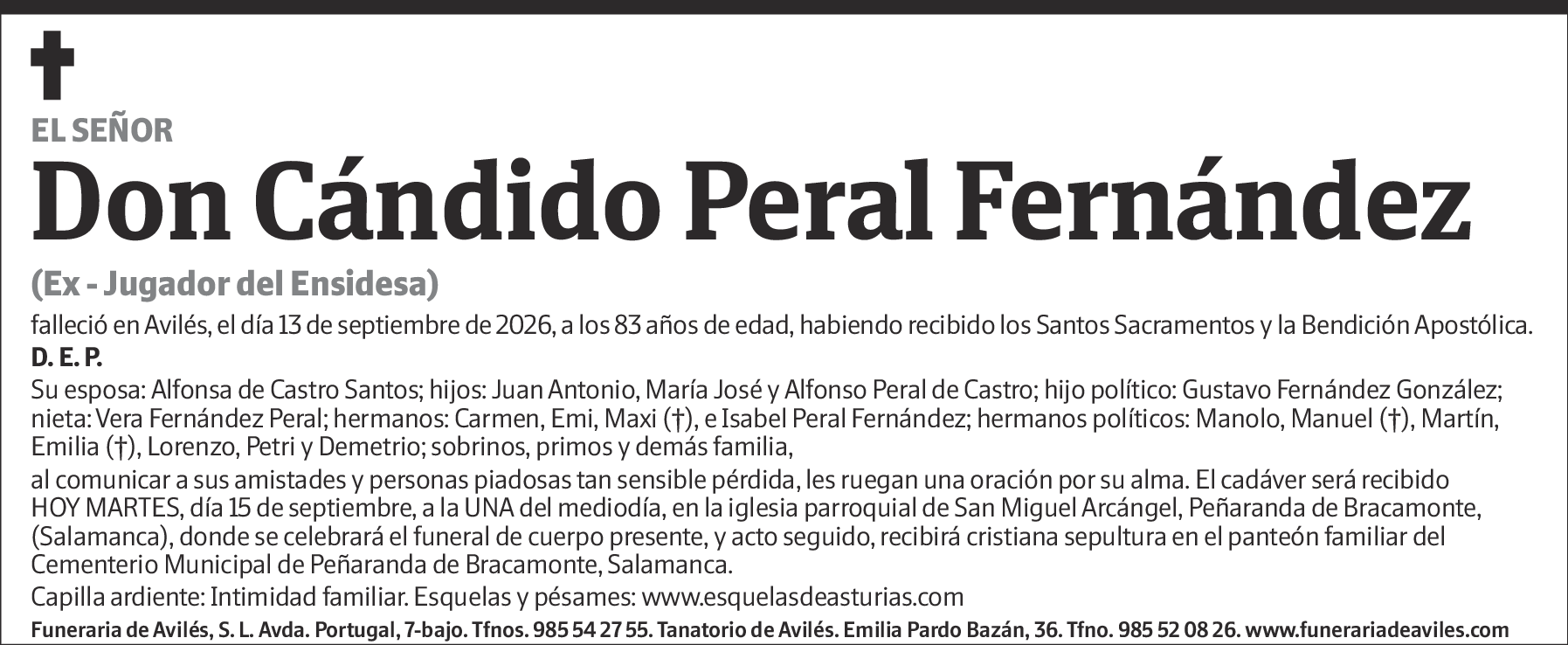 Cándido Peral Fernández