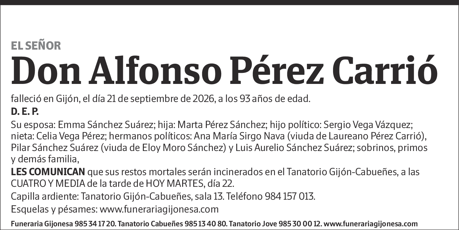 Alfonso Pérez Carrió