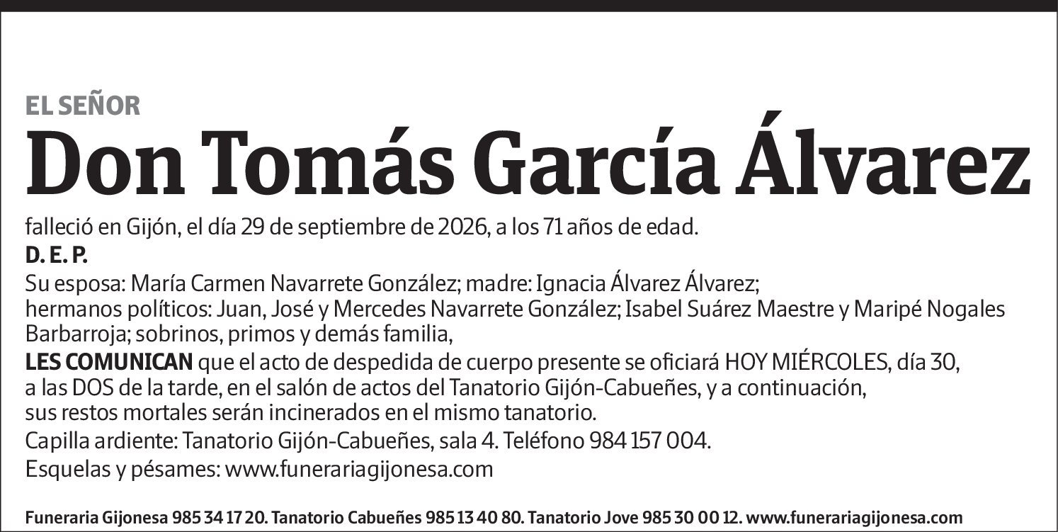 Tomás García Álvarez