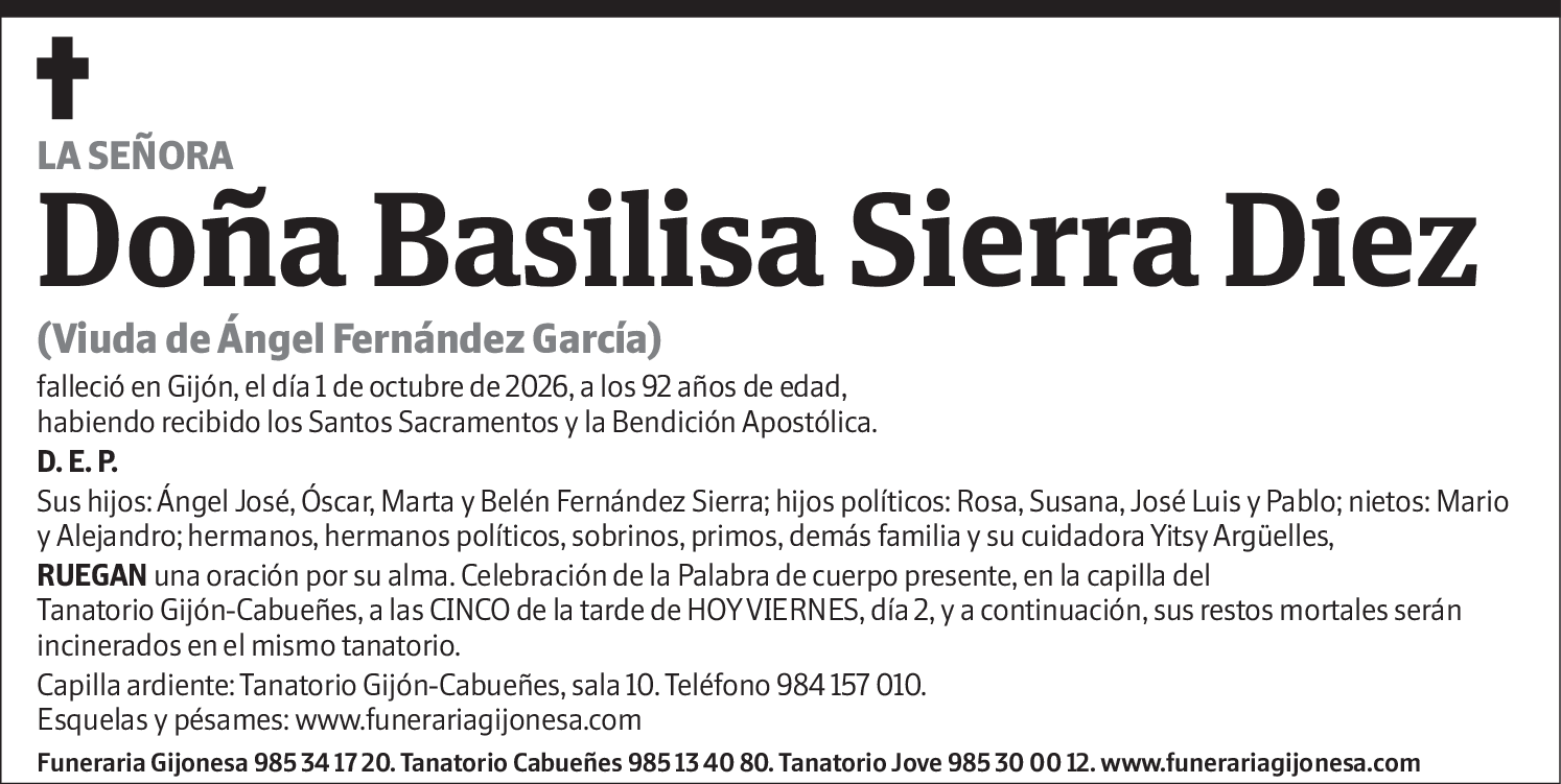 Basilisa Sierra Diez
