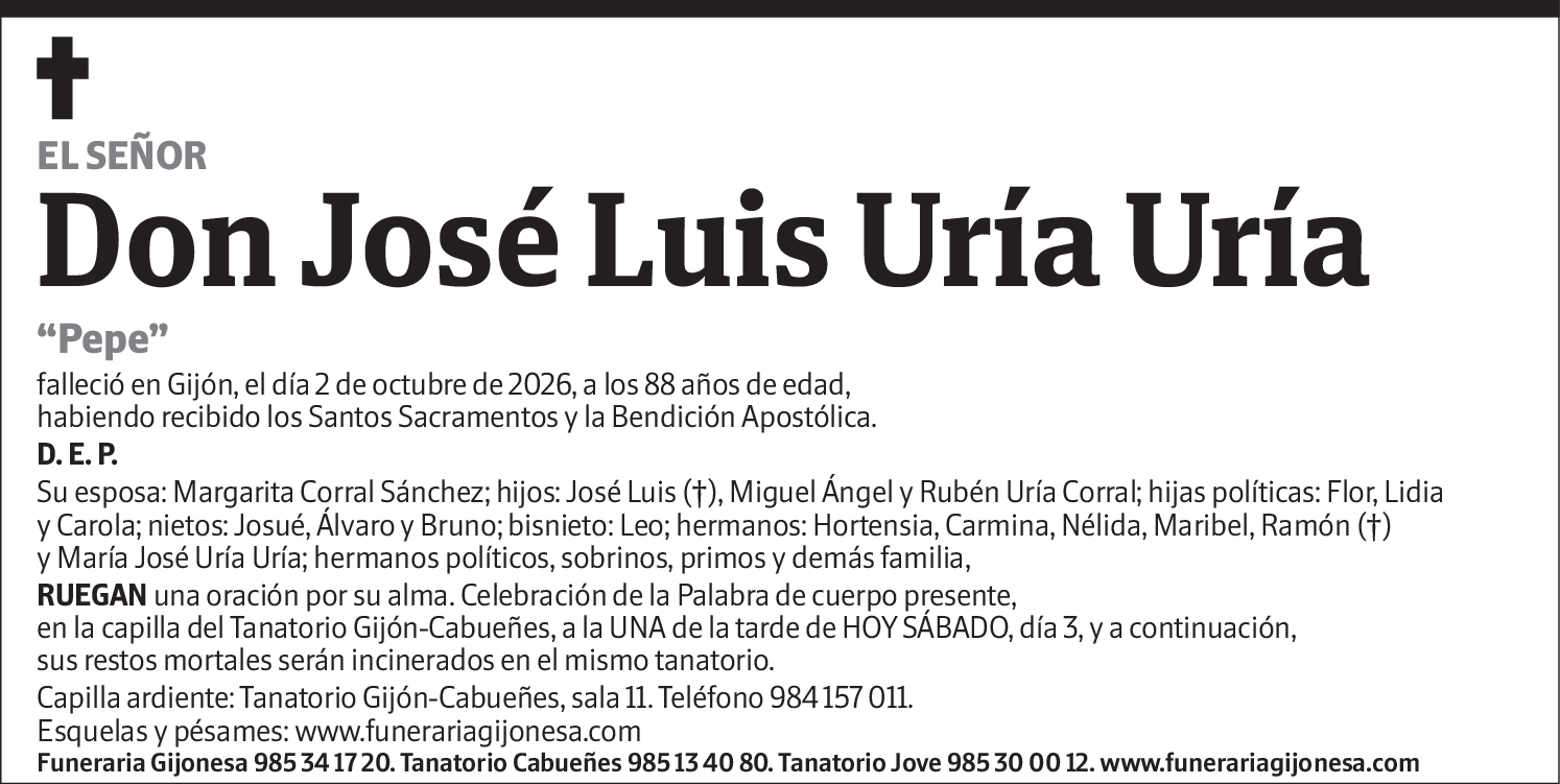 José Luis Uría Uría