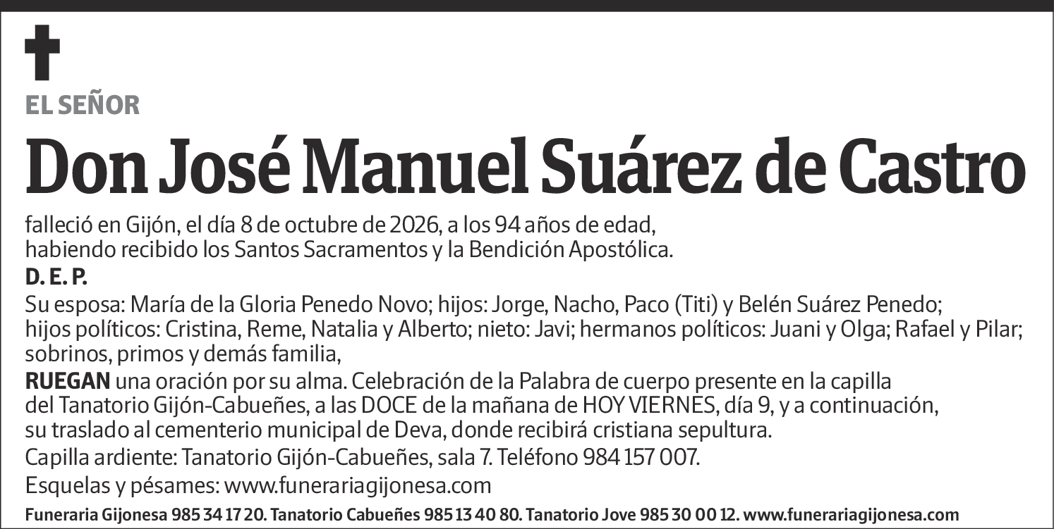 José Manuel Suárez de Castro
