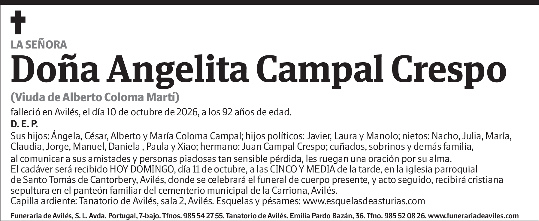 Angelita Campal Crespo