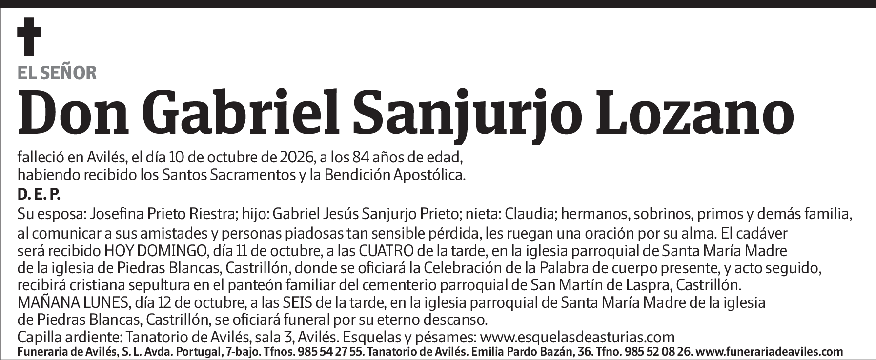 Gabriel Sanjurjo Lozano