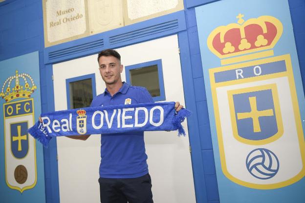 Real Oviedo Sergio Tejera «Quiero seguir creciendo y este es un