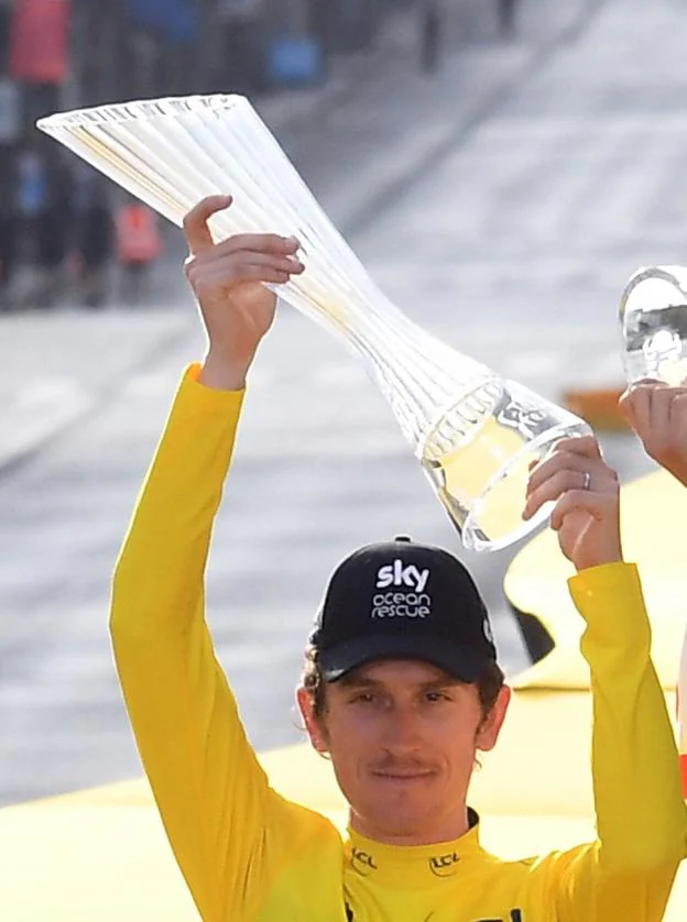 Roban el trofeo del Tour de Francia a Geraint Thomas | El ...