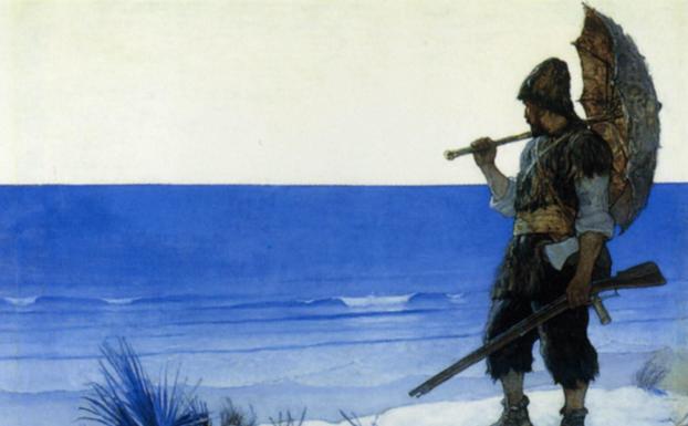 Los Reflejos Infinitos Del Espejo De Robinson Crusoe El Comercio
