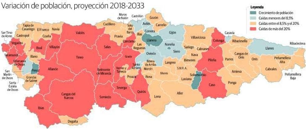 El batacazo demográfico de Asturias se agudiza