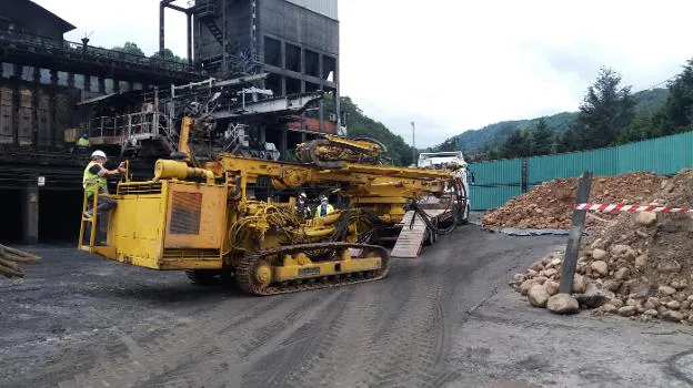 Una vista del inicio de las obras de la planta de aprovechamiento energético, en Industrias Doy. / E. C.