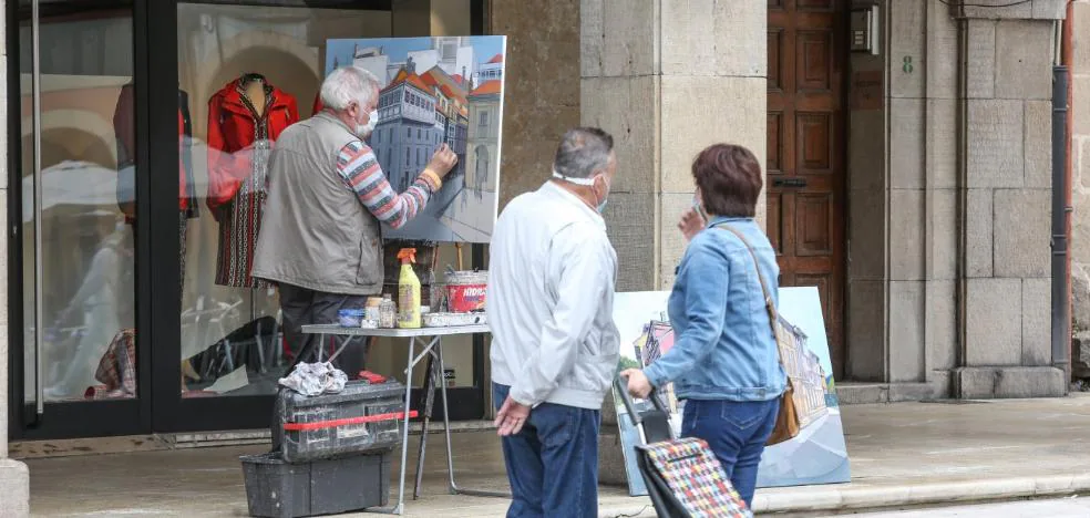 Pictorial art takes the streets of Avilés