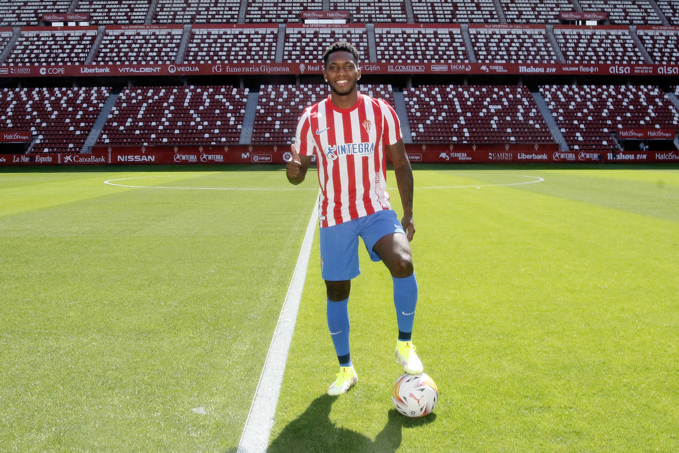Puma' Rodríguez: «Vengo para conseguir lo que todo sportinguista quiere,  llegar otra vez a Primera» | El Comercio