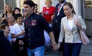 Foto de archivo. Maria José Campanario y Jesulín de Ubrique./ROMÁN RÍOS