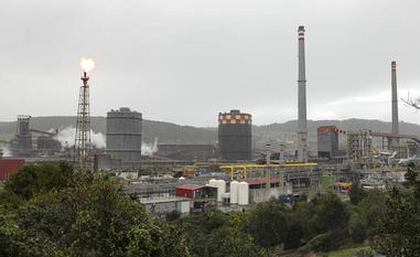 Factoría de Arcelor en Gijón/DAMIAN ARIENZA