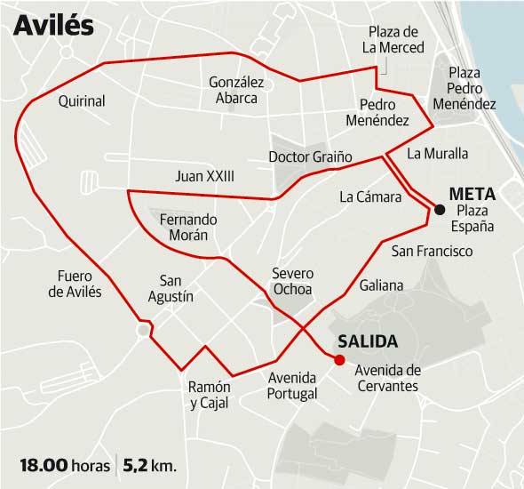 Asturias despide el año en zapatillas y a la carrera